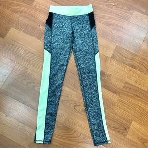Fit & Famous Lime Green and Blk/gray Pants Sz S